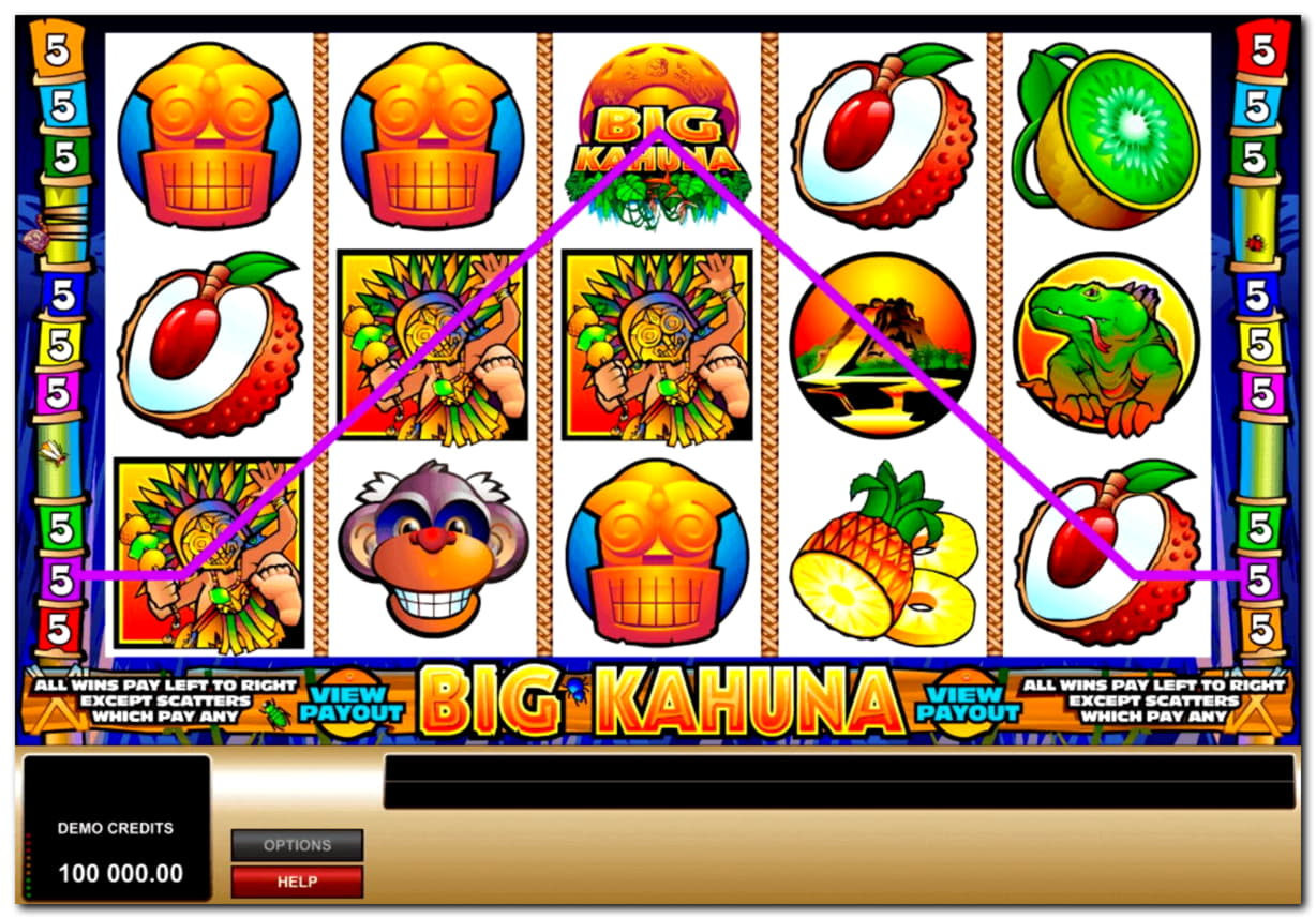 Play big kahuna slot free