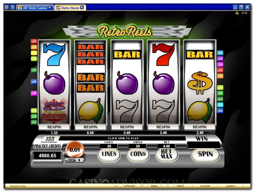 Free game machine practice slot