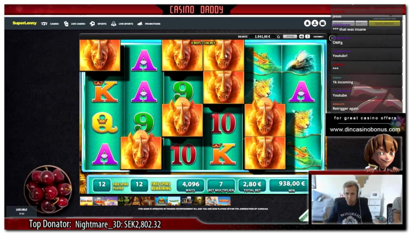 125 free spins casino at Dunder Casino