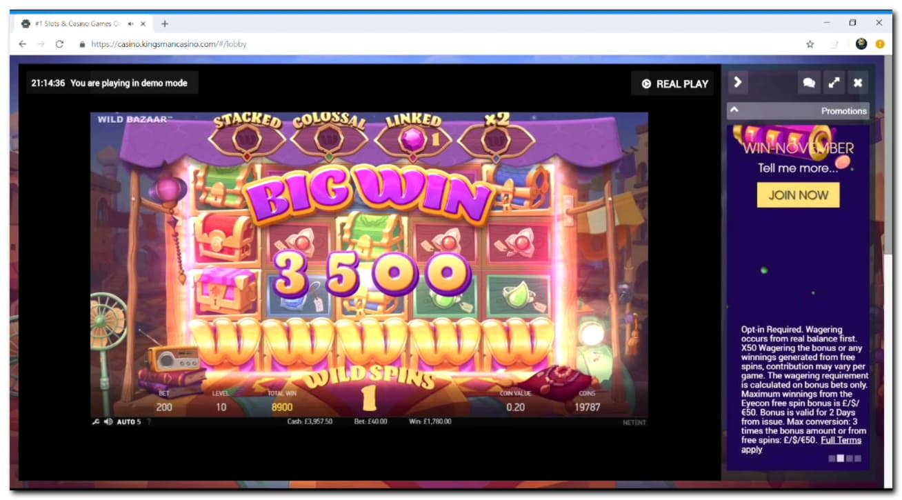 Eur 3170 NO DEPOSIT at Slots Heaven Casino