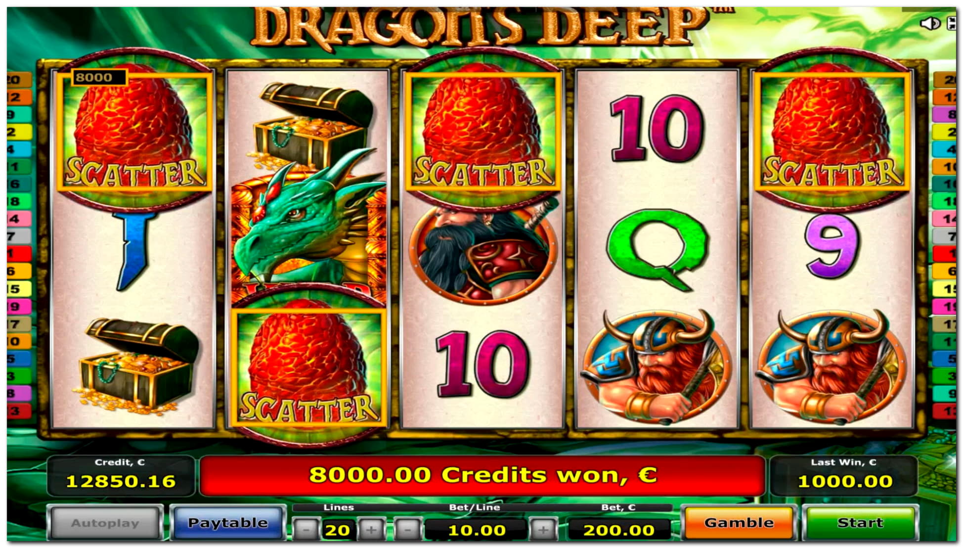 175 Free Spins no deposit at Winorama Casino