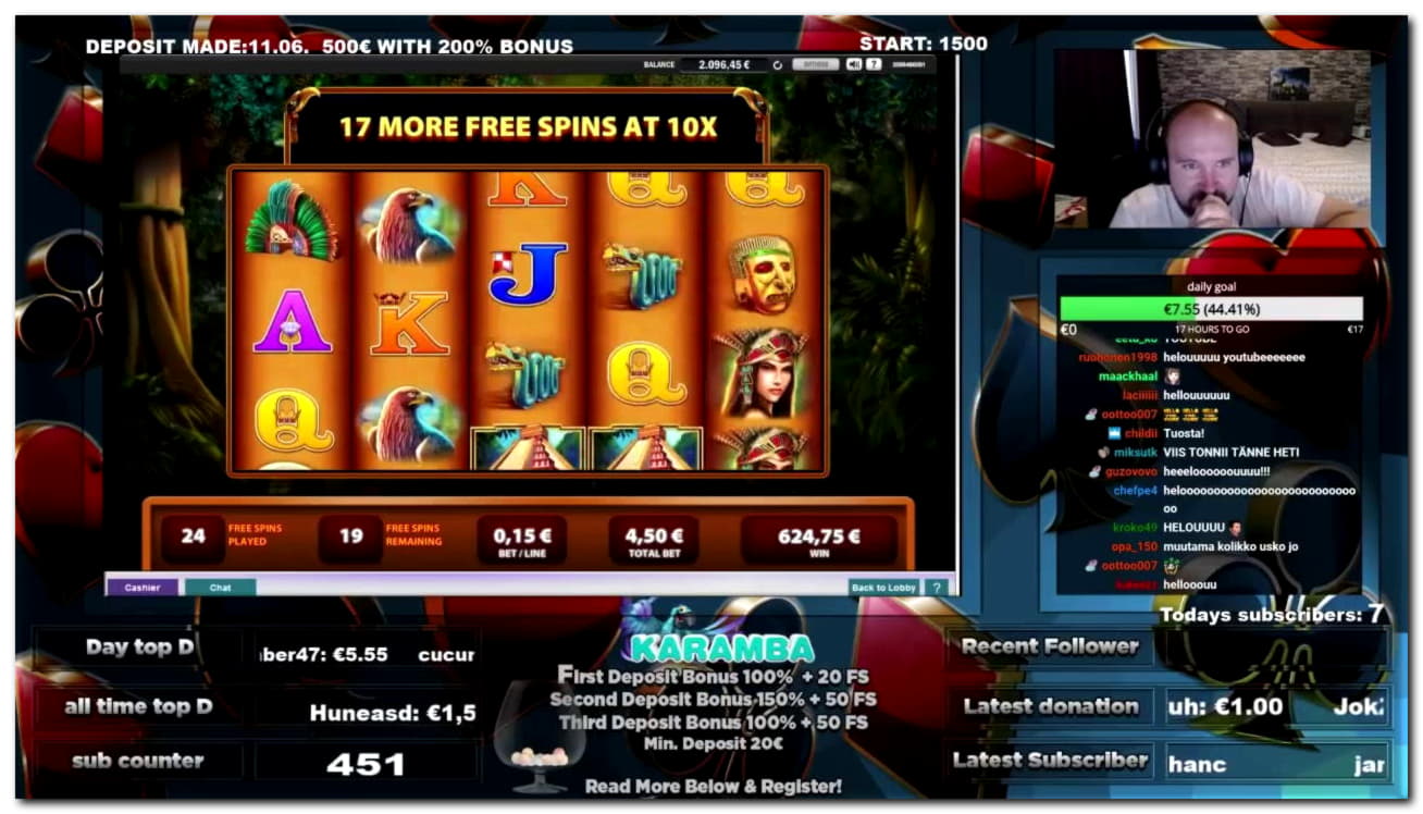 €570 Free Chip Casino at Wunderino Casino