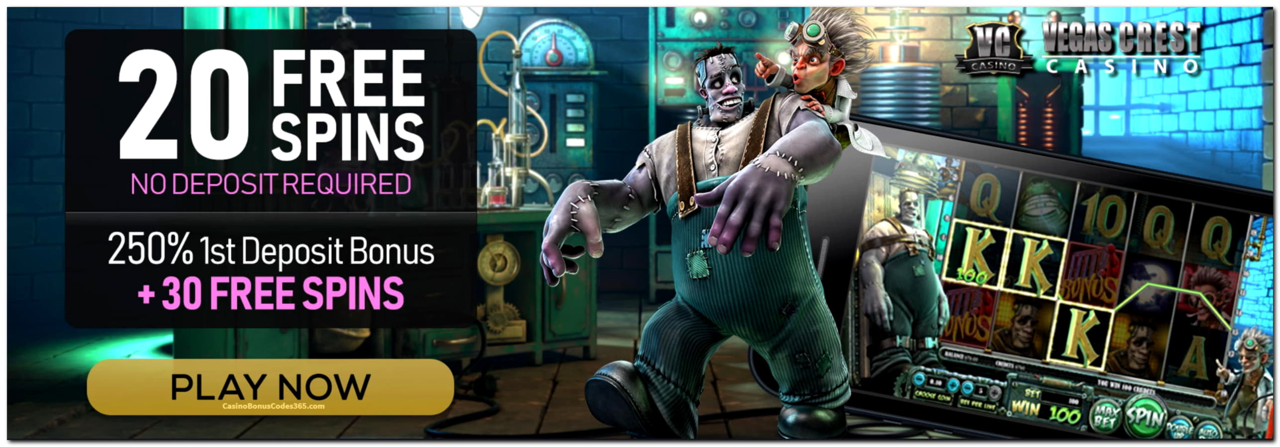 $945 No deposit casino bonus at Quatro Casino