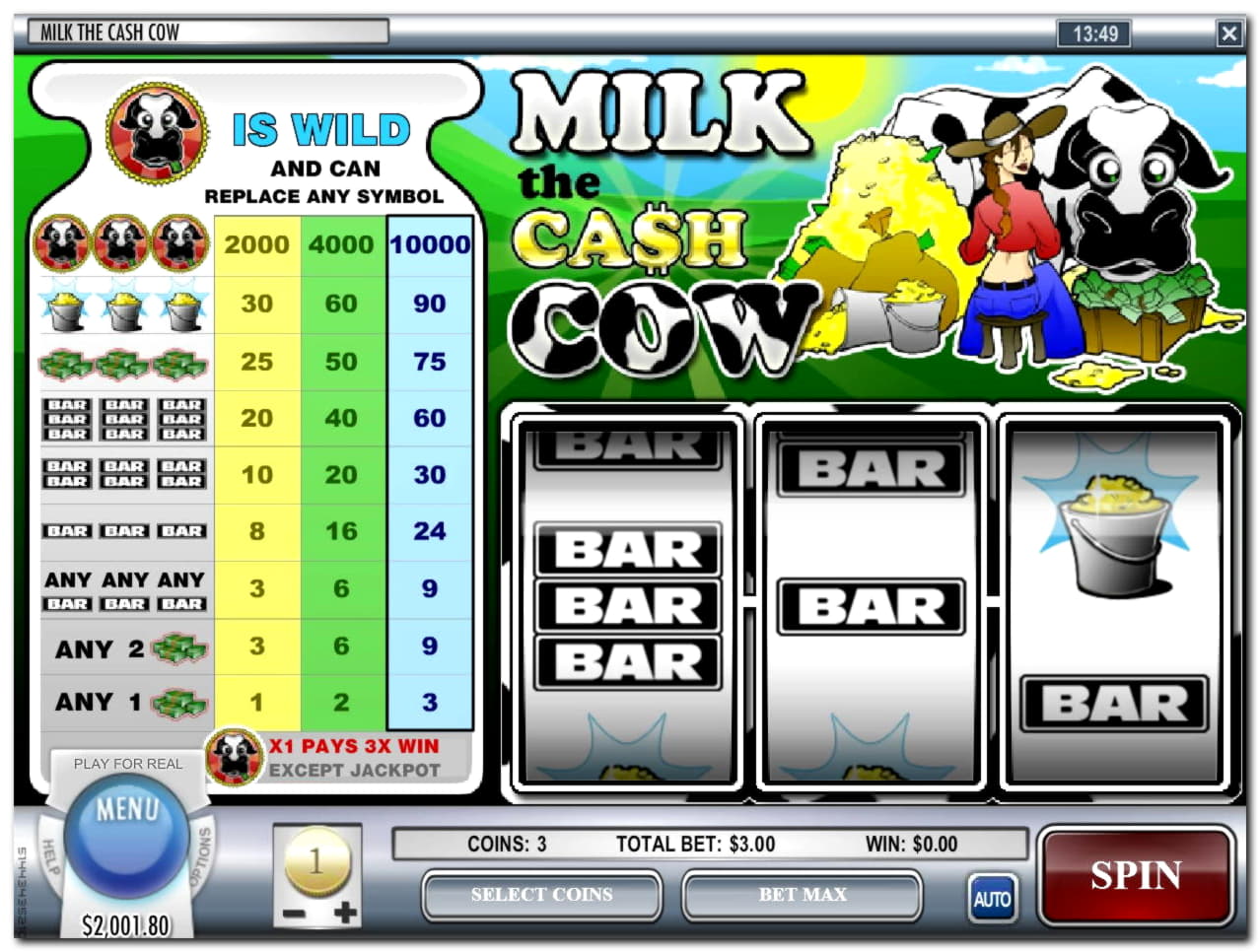 ﻿$555 Daily freeroll slot tournament at Party Casino
