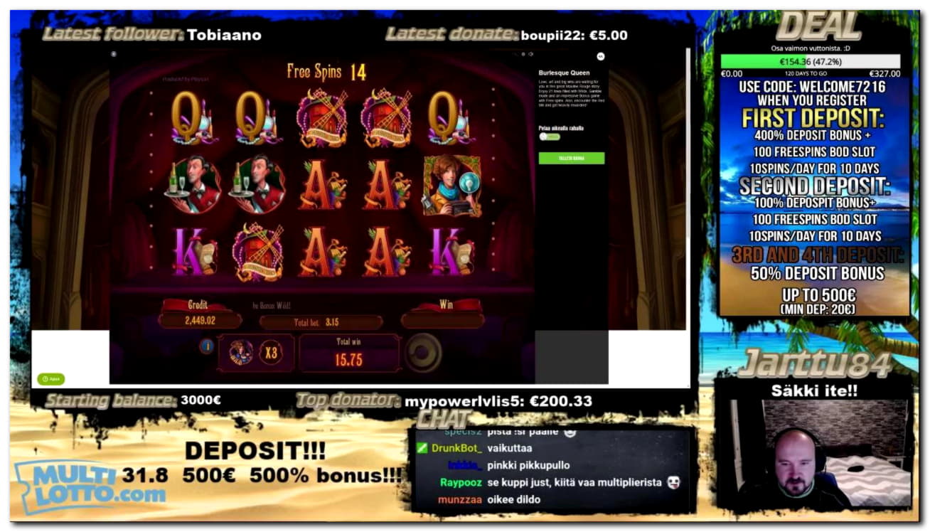 €777 Tournament at Malina Casino
