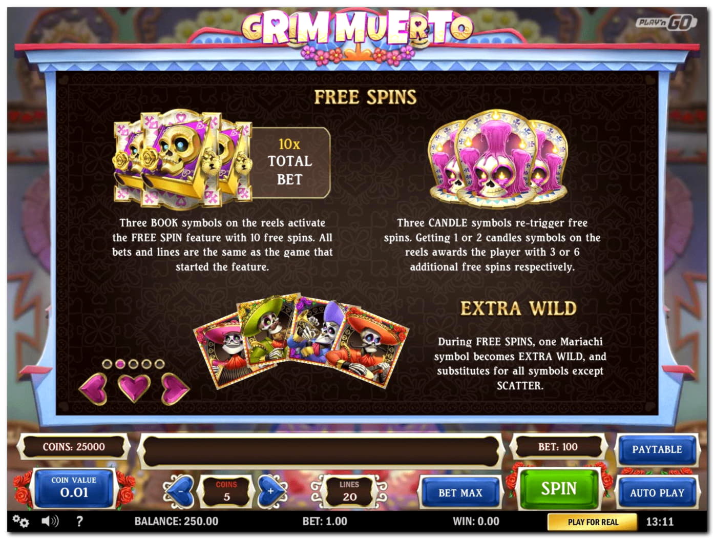 580% Match at a Casino at Casimba Casino