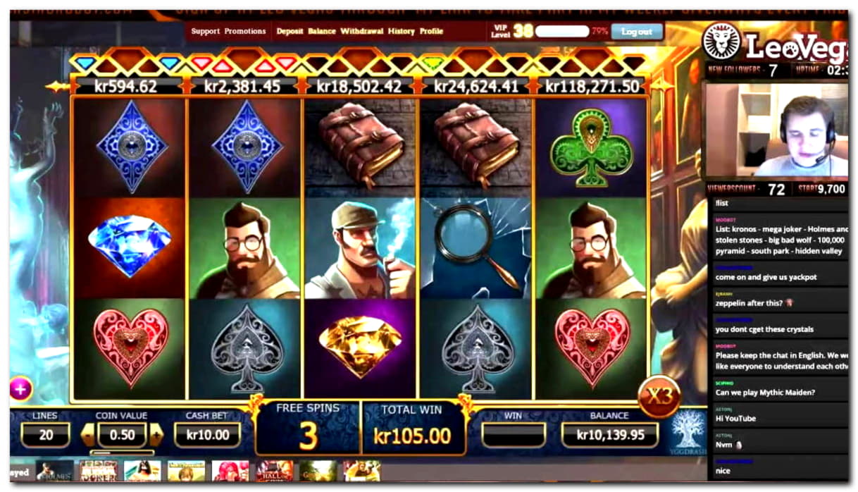 390% Casino Welcome Bonus at Dunder Casino