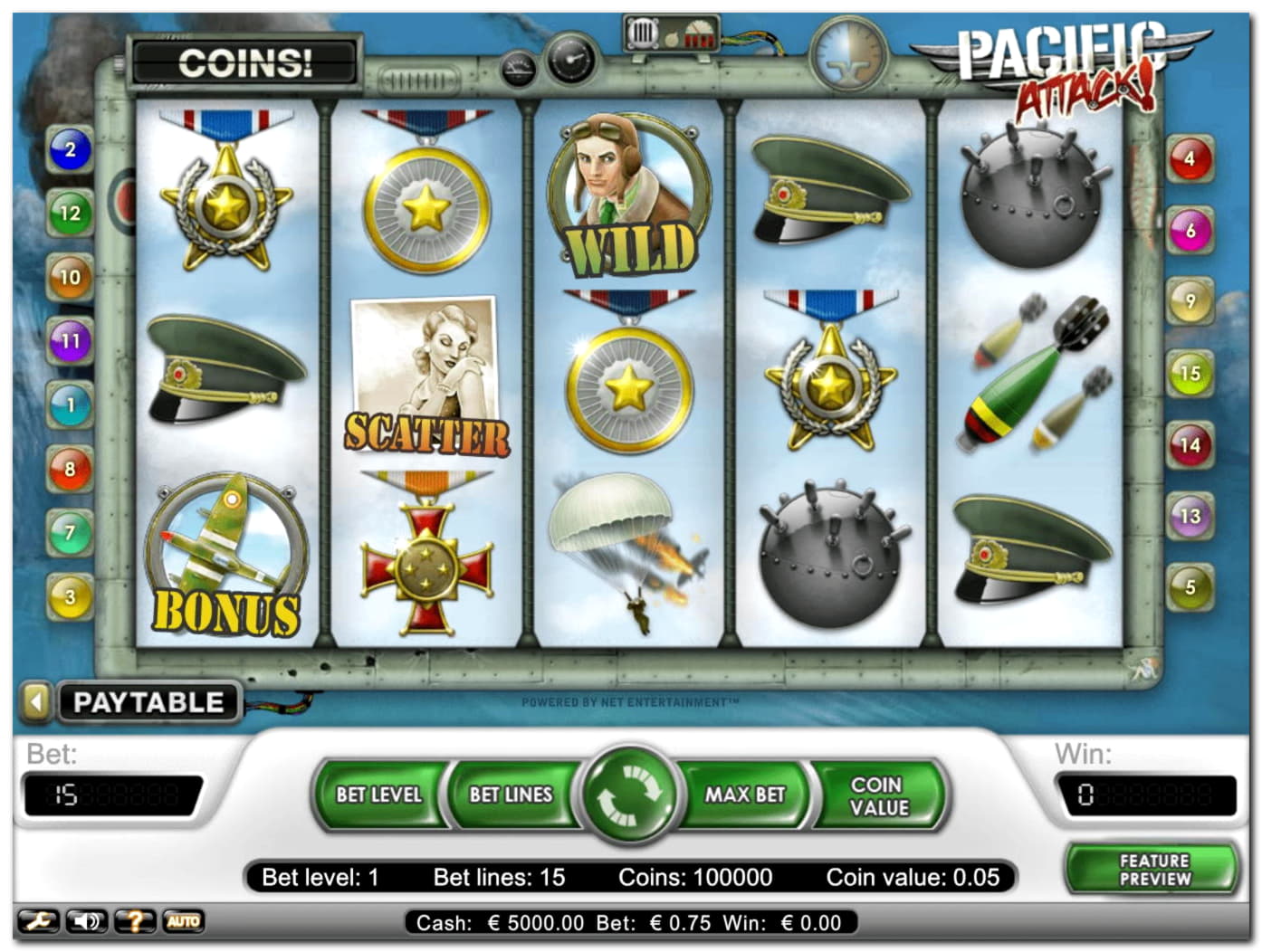 EURO 535 Mobile freeroll slot tournament at Slots Heaven Casino