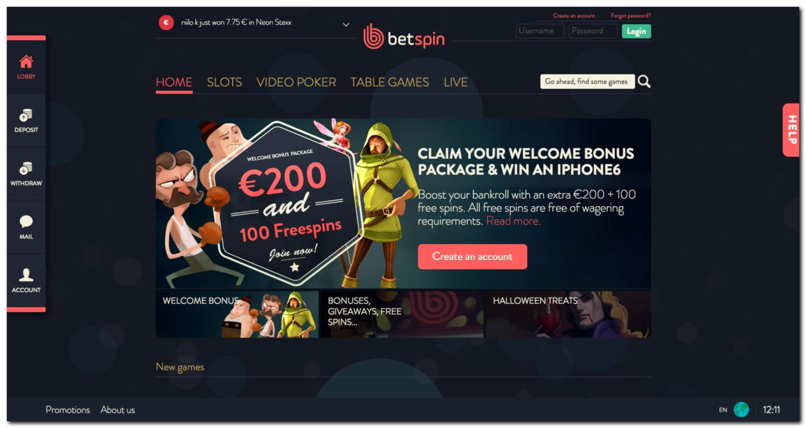 145 Free spins at Wunderino Casino