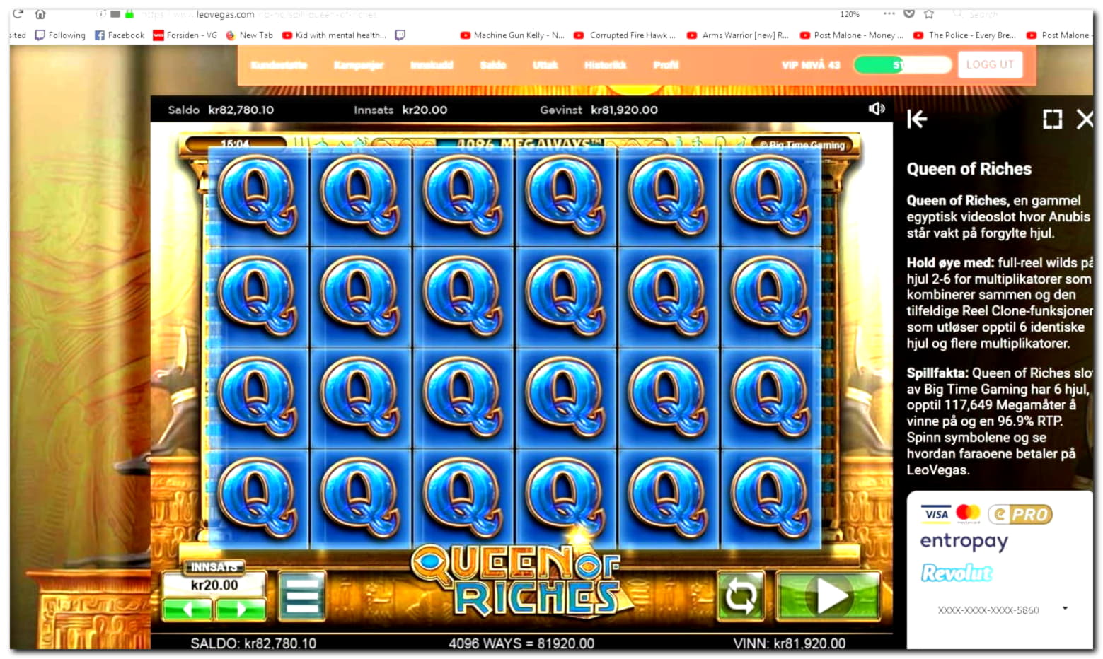 €935 Online Casino Tournament at Malina Casino