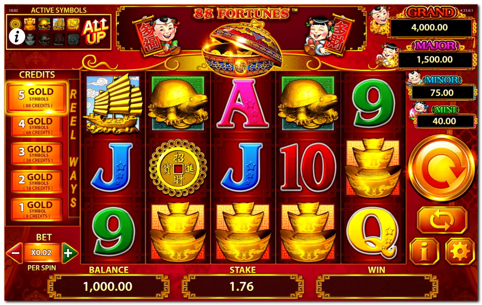 ﻿$3685 No Deposit at Quatro Casino