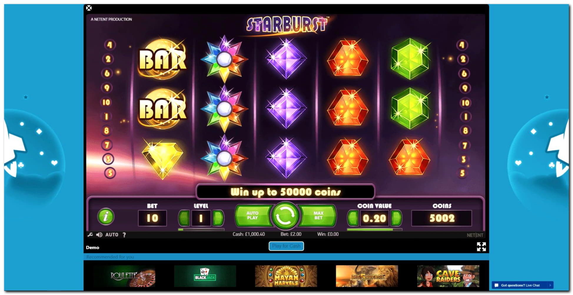 235 Trial Spins at Winorama Casino