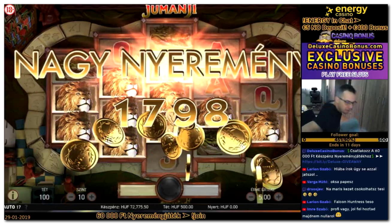 755% First Deposit Bonus at Jelly Bean Casino