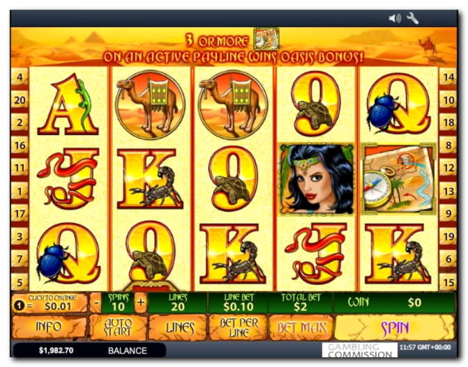 115 Free spins no deposit casino at King Billy Casino