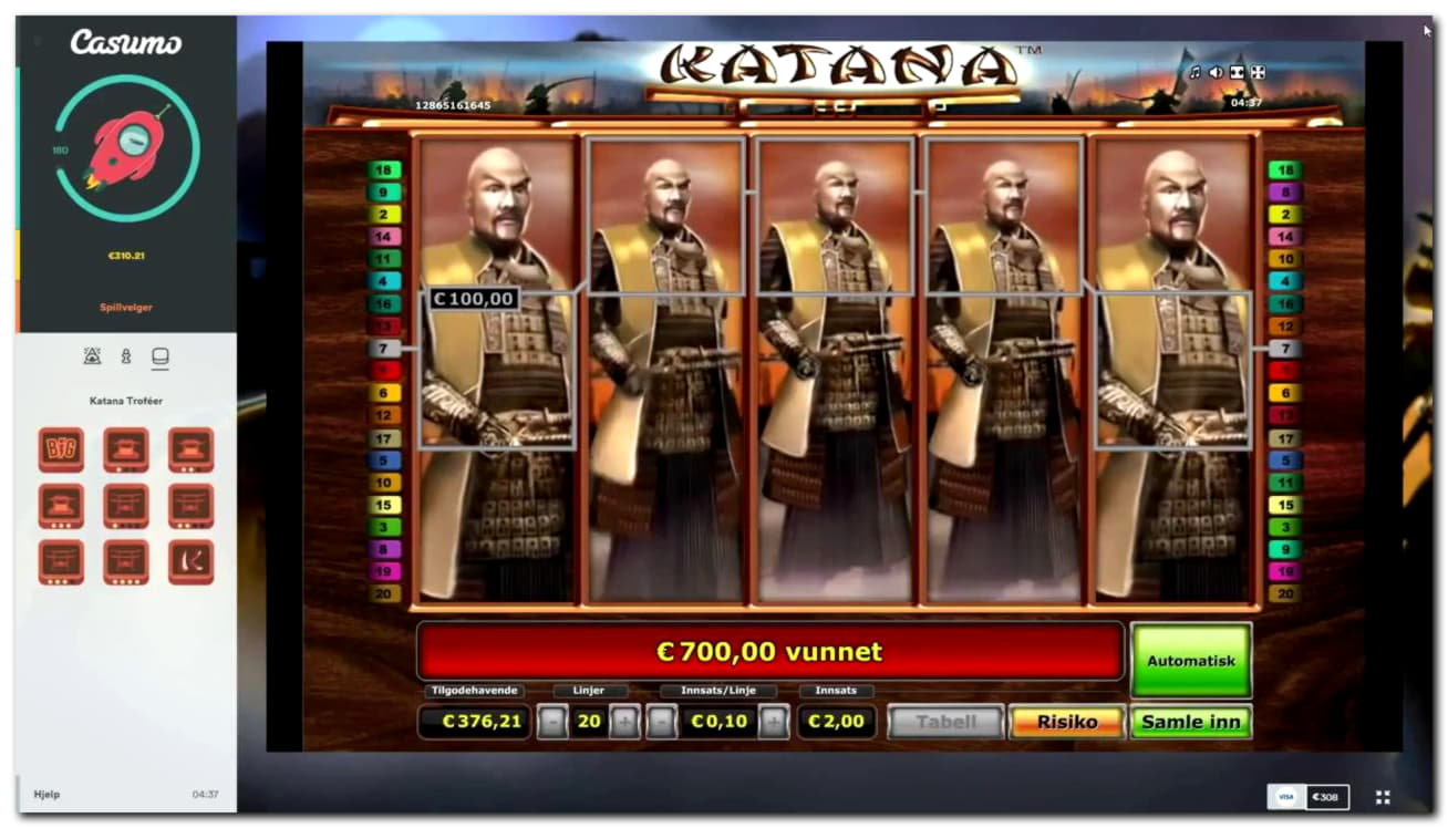 555% Match Bonus Casino at Casimba Casino