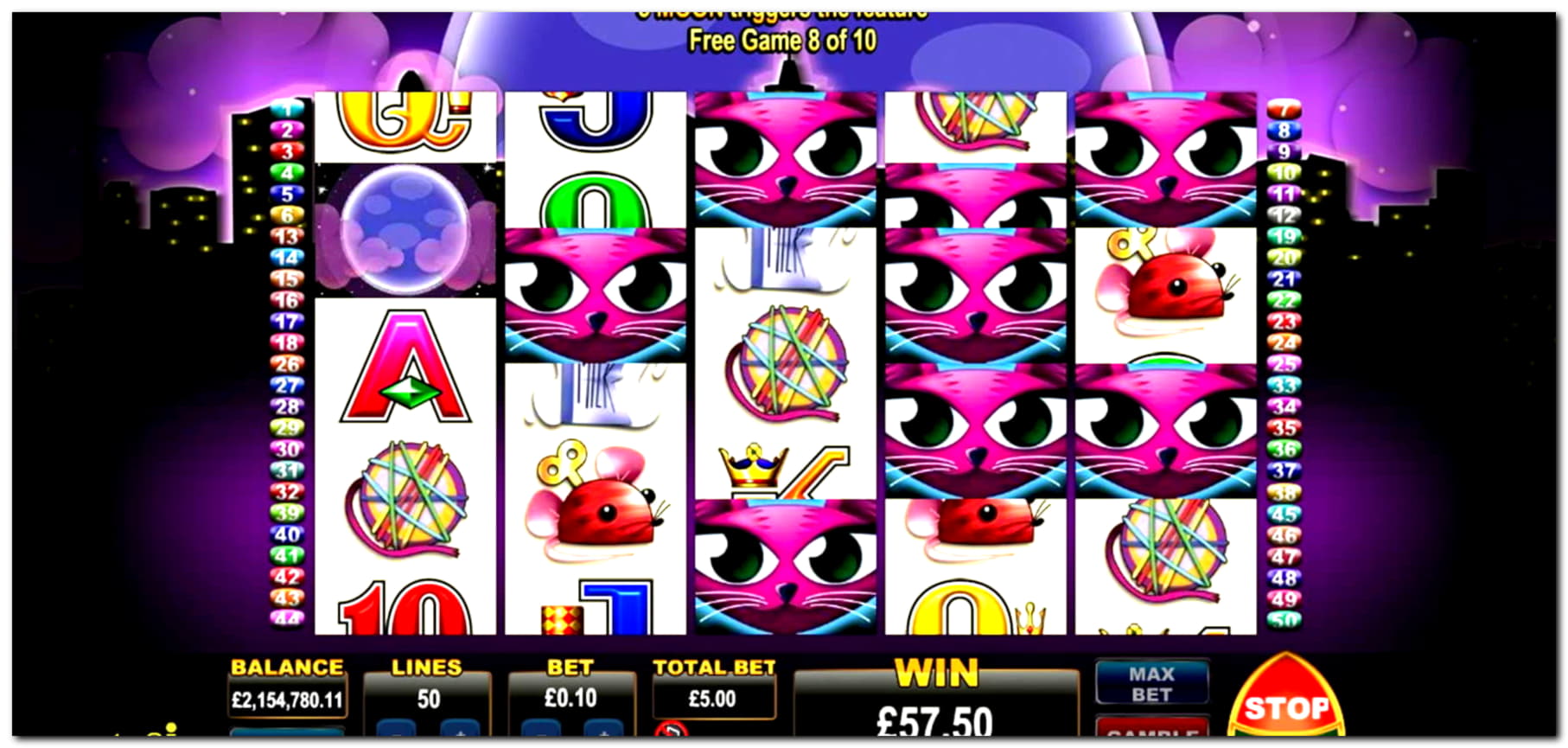 55 Free Spins right now at Yako Casino