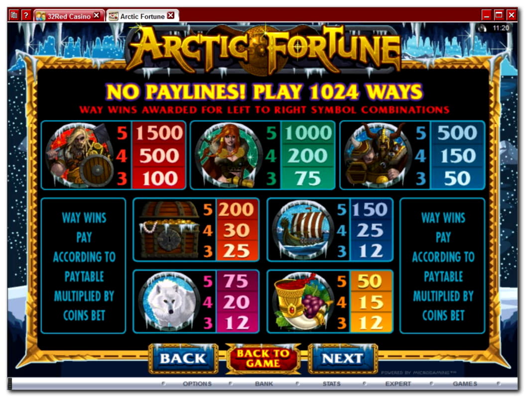 $485 free chip casino at Mrgreen Casino