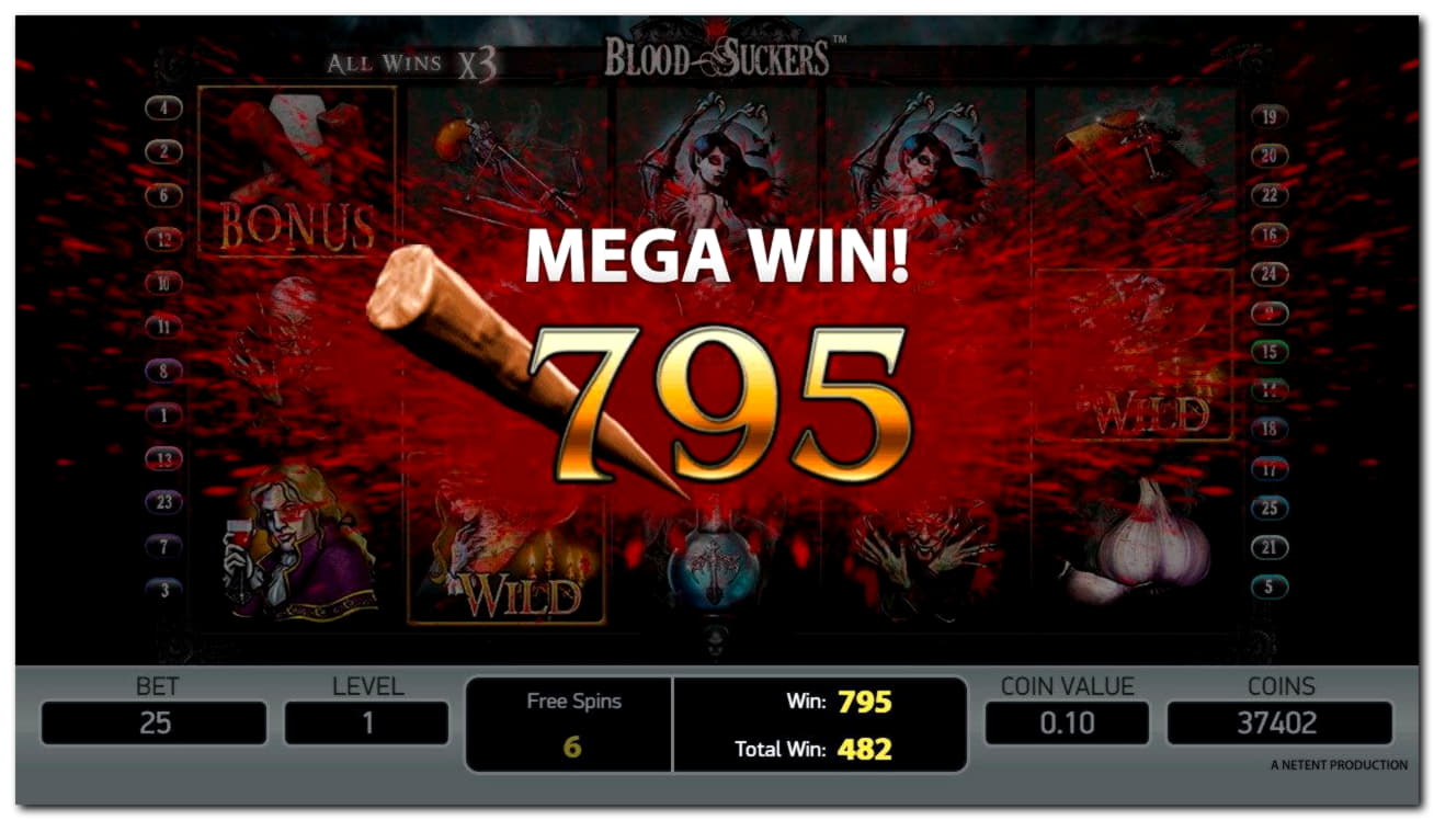 11 Free spins no deposit casino at Party Casino