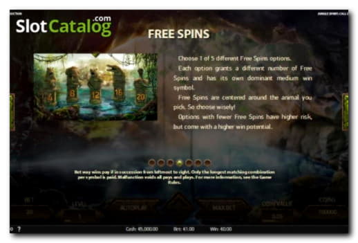 265 free spins casino at Trada Casino