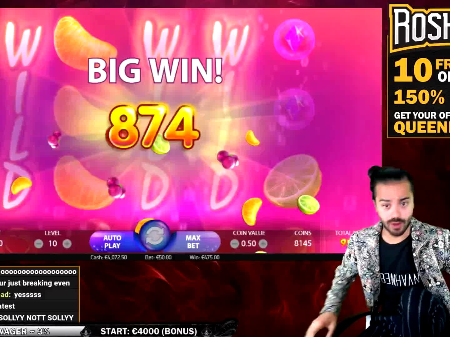 200 free casino spins at Gate777 Casino