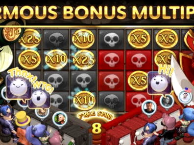 415% casino match bonus at Mrgreen Casino