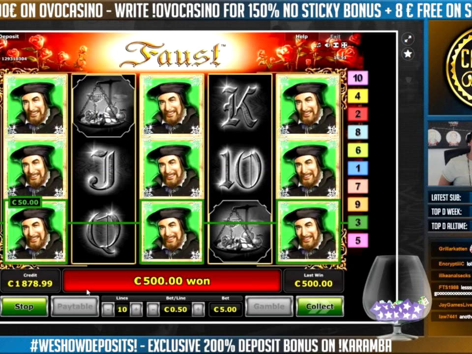 105 Free Spins no deposit at bWin Casino