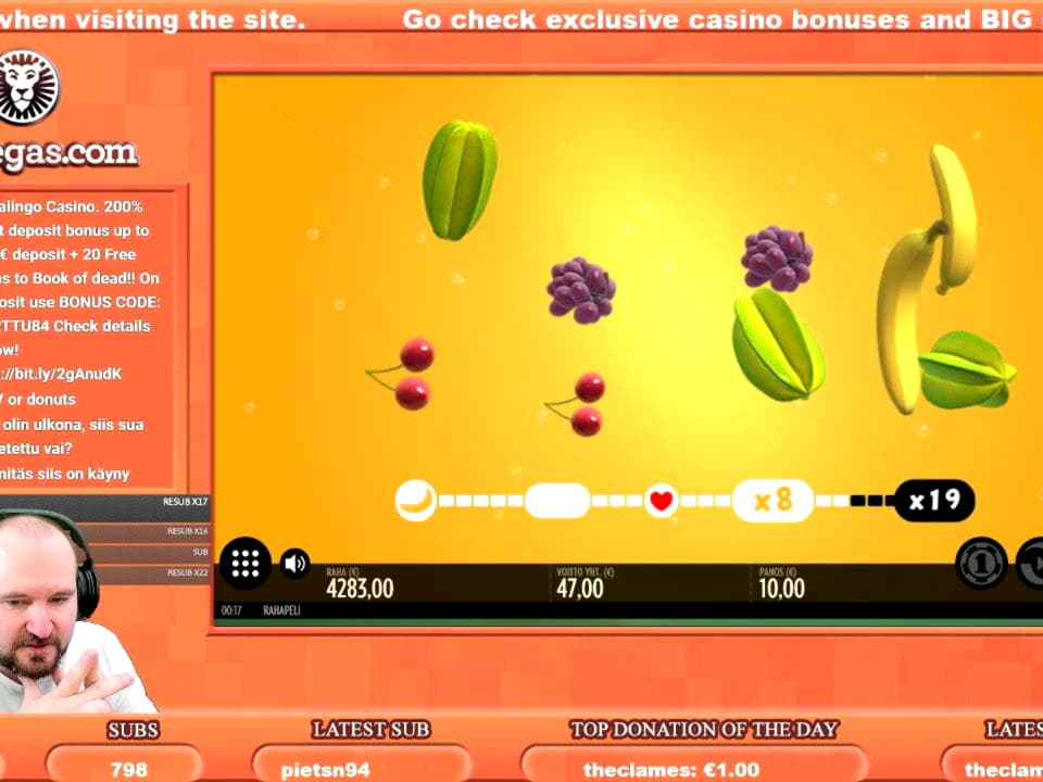 EUR 260 Casino Tournament at Wunderino Casino