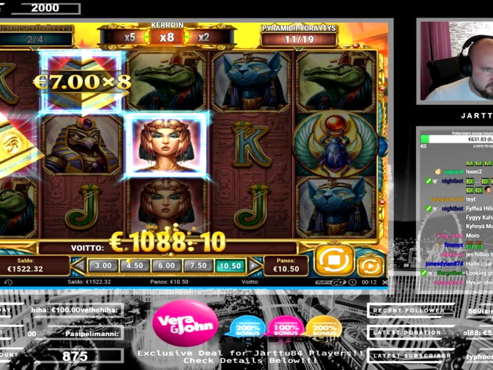 15 Free Spins right now at Fruity Casa Casino