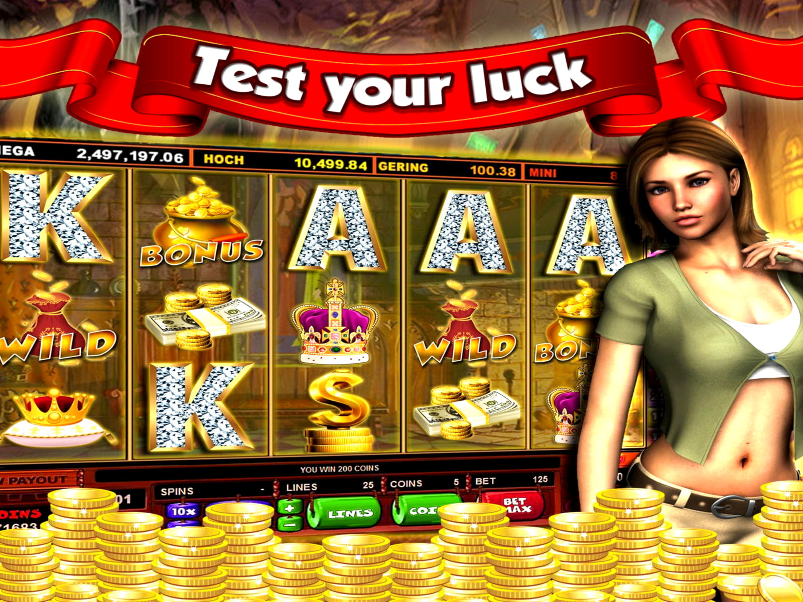 EUR 1205 no deposit casino bonus at Quatro Casino