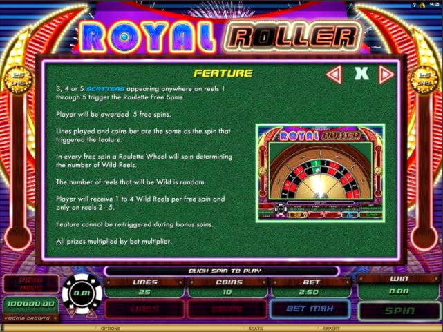 99 free casino spins at Mrgreen Casino