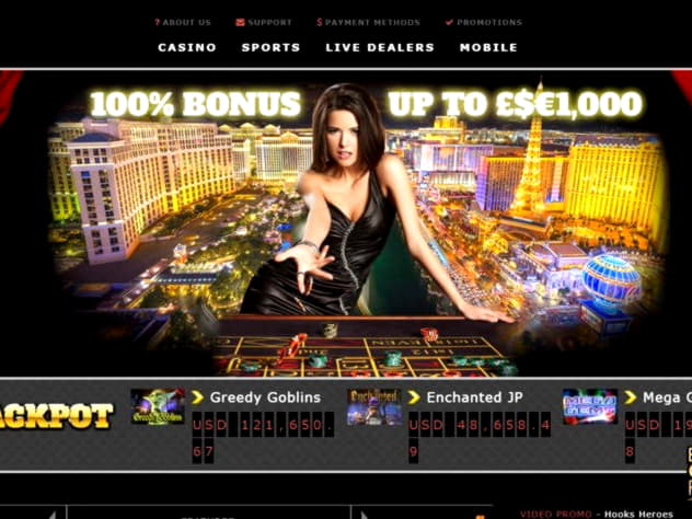 445% Match Bonus at Slots Heaven Casino