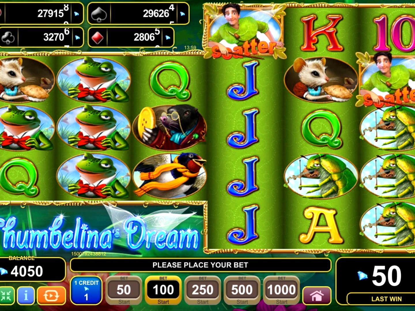55 Free Casino Spins at bWin Casino