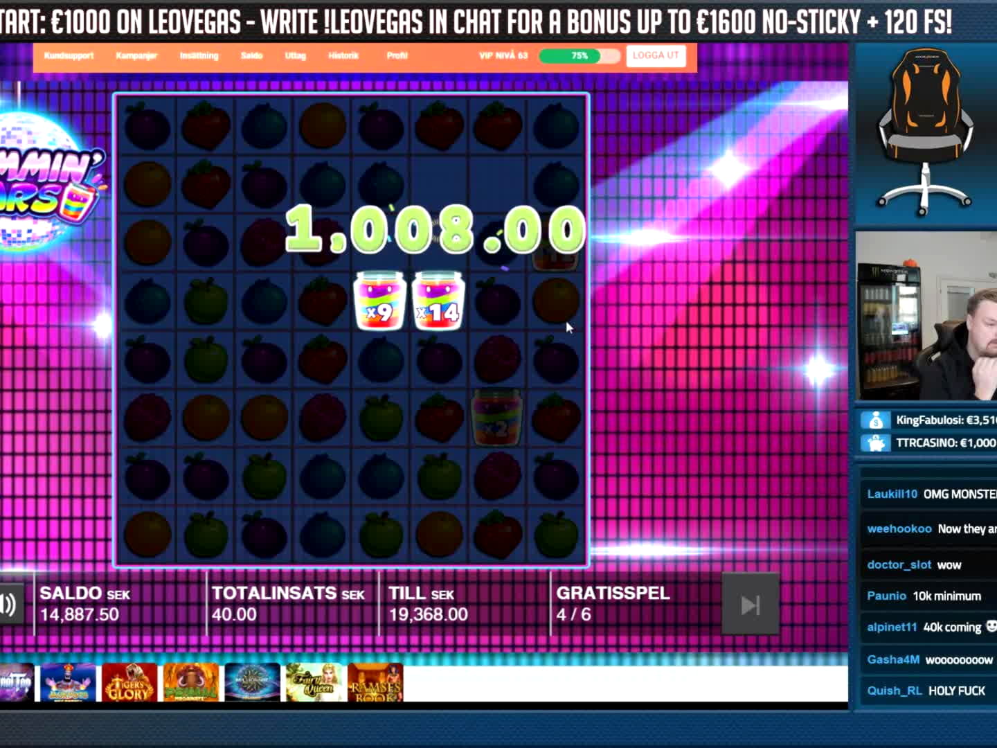 270 FREE SPINS at Slots Heaven Casino