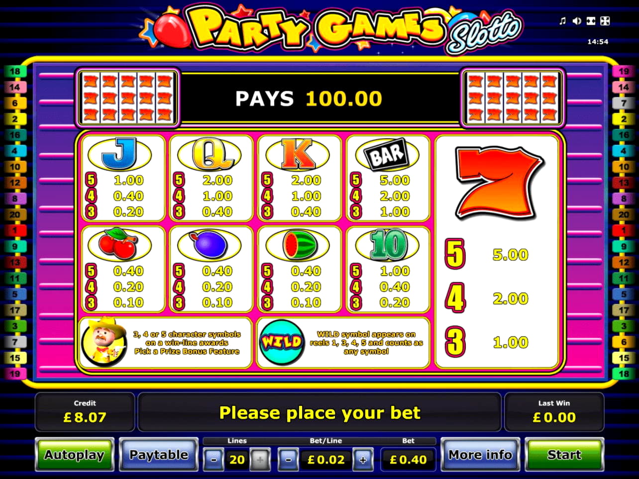 825% No Rules Bonus! at Wunderino Casino