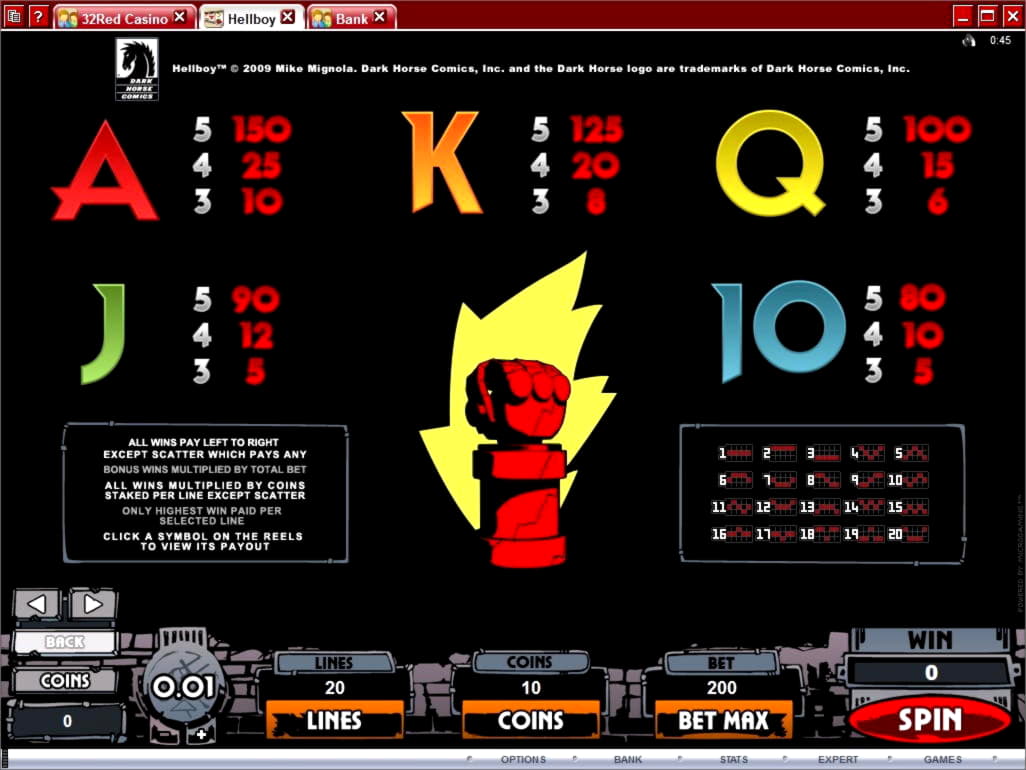 Eur 410 free chip at Casino com