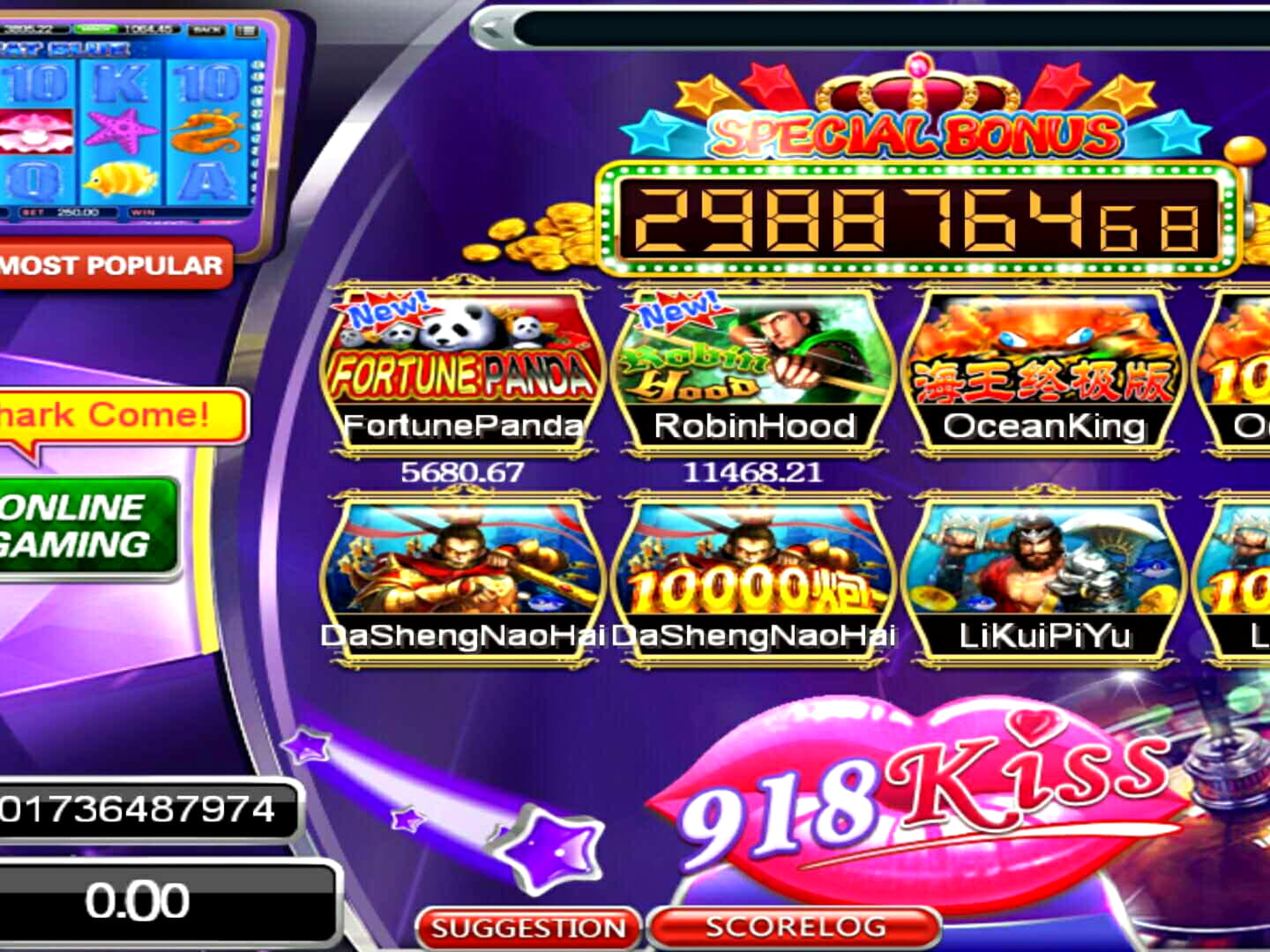 255% Signup casino bonus at Winorama Casino