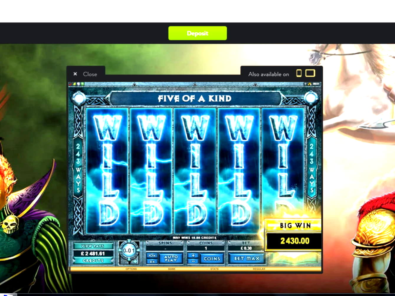 $70 Mobile freeroll slot tournament at Omni Casino
