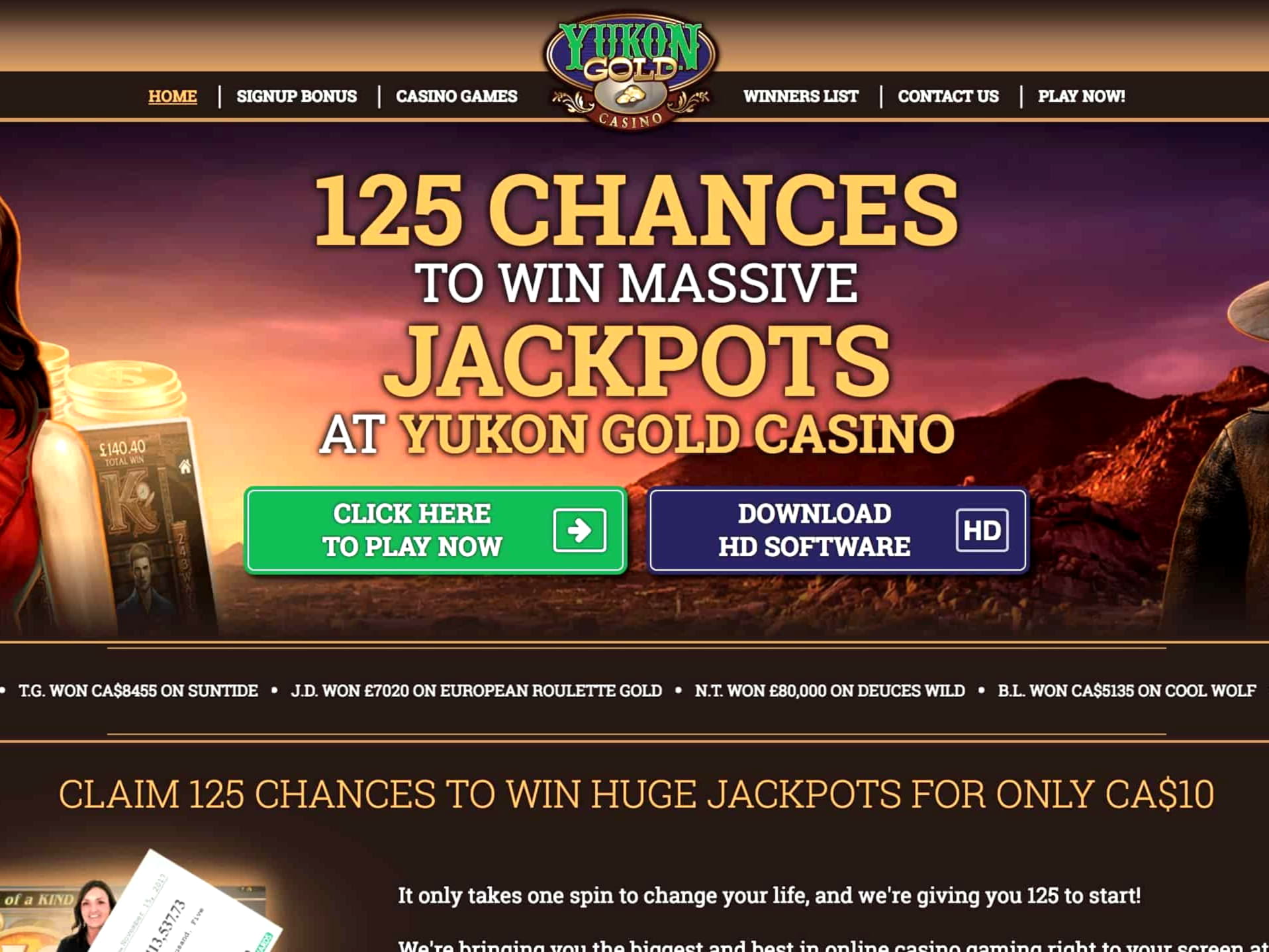 110% Signup Casino Bonus at Wunderino Casino