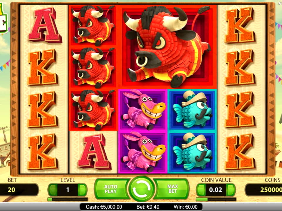 190 free spins at Party Casino