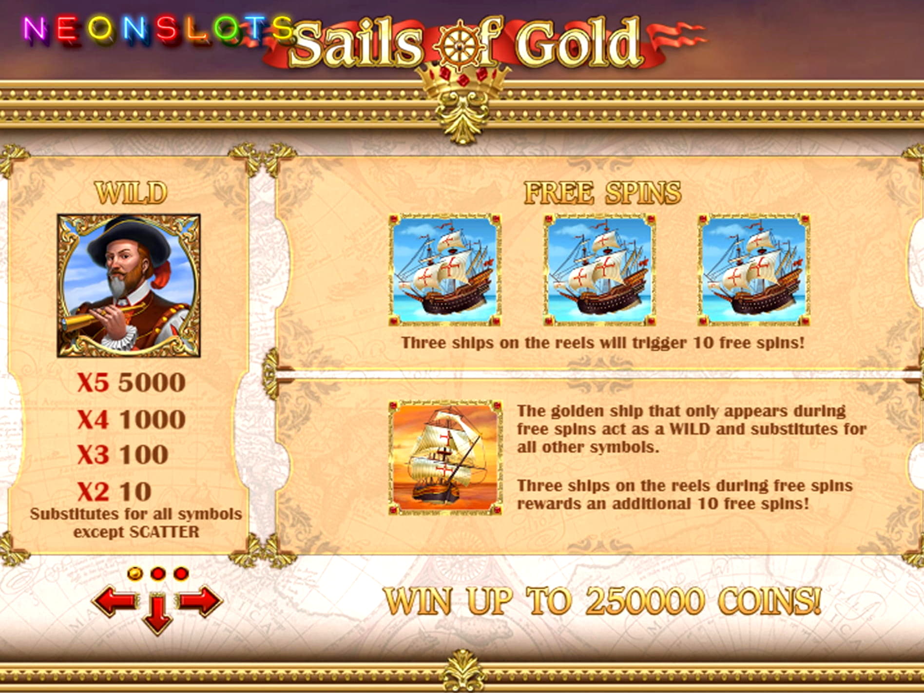 105 free spins casino at Party Casino