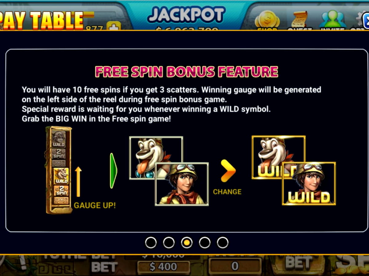 $400 Free Chip Casino at Slots Heaven Casino