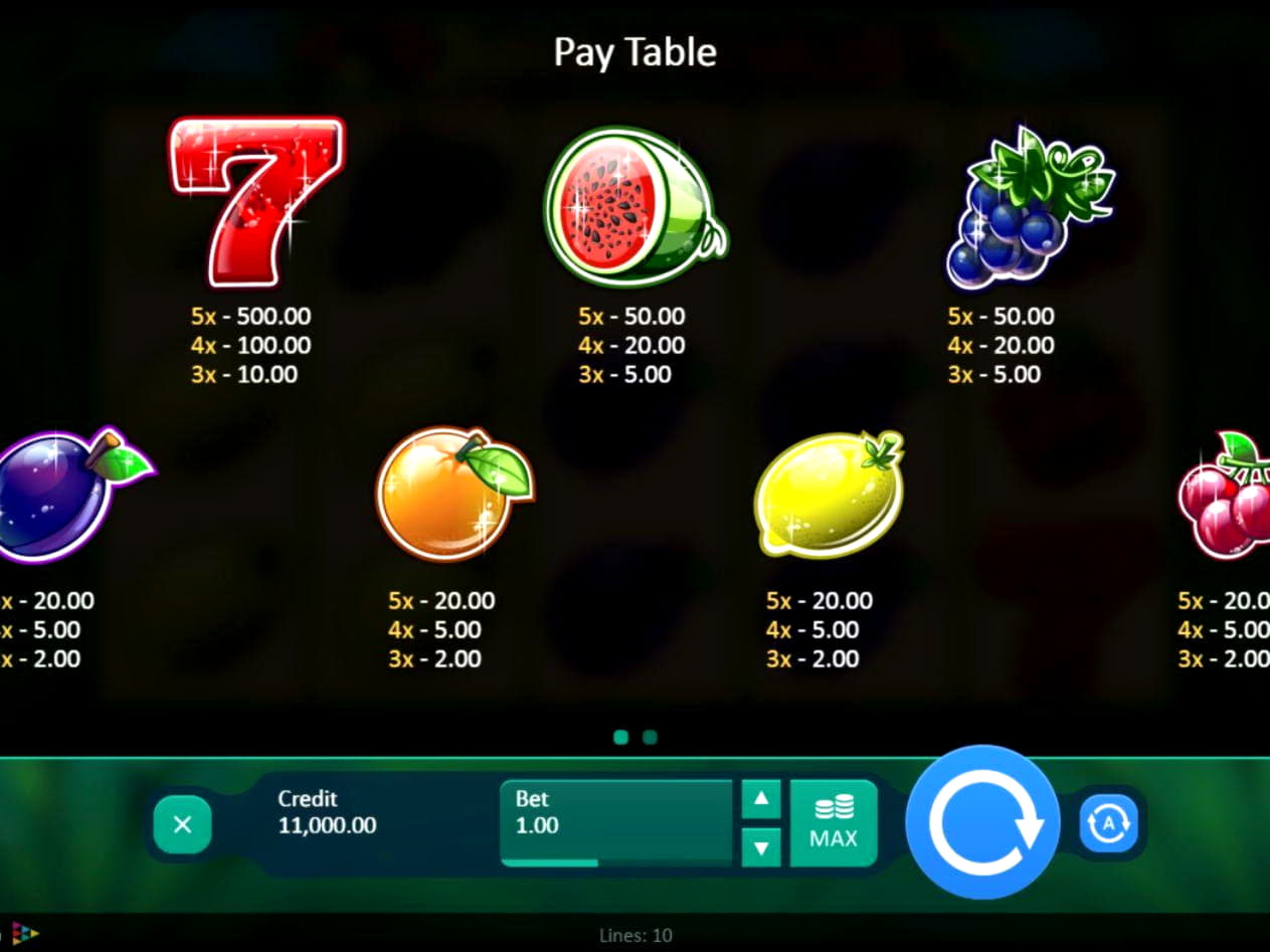 10 Free spins casino at Gate777 Casino