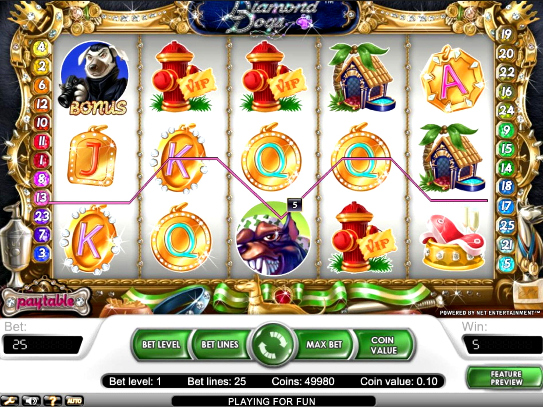EURO 270 free casino chip at Energy Casino