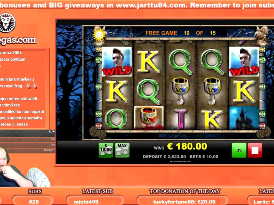 $440 Free Casino Tournament at Malina Casino