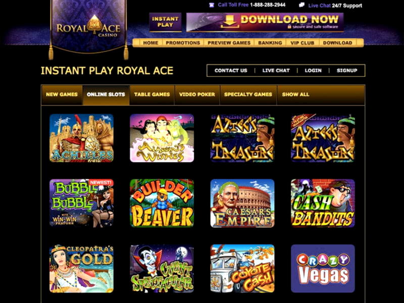 300 Free spins casino at Jackpot City Casino