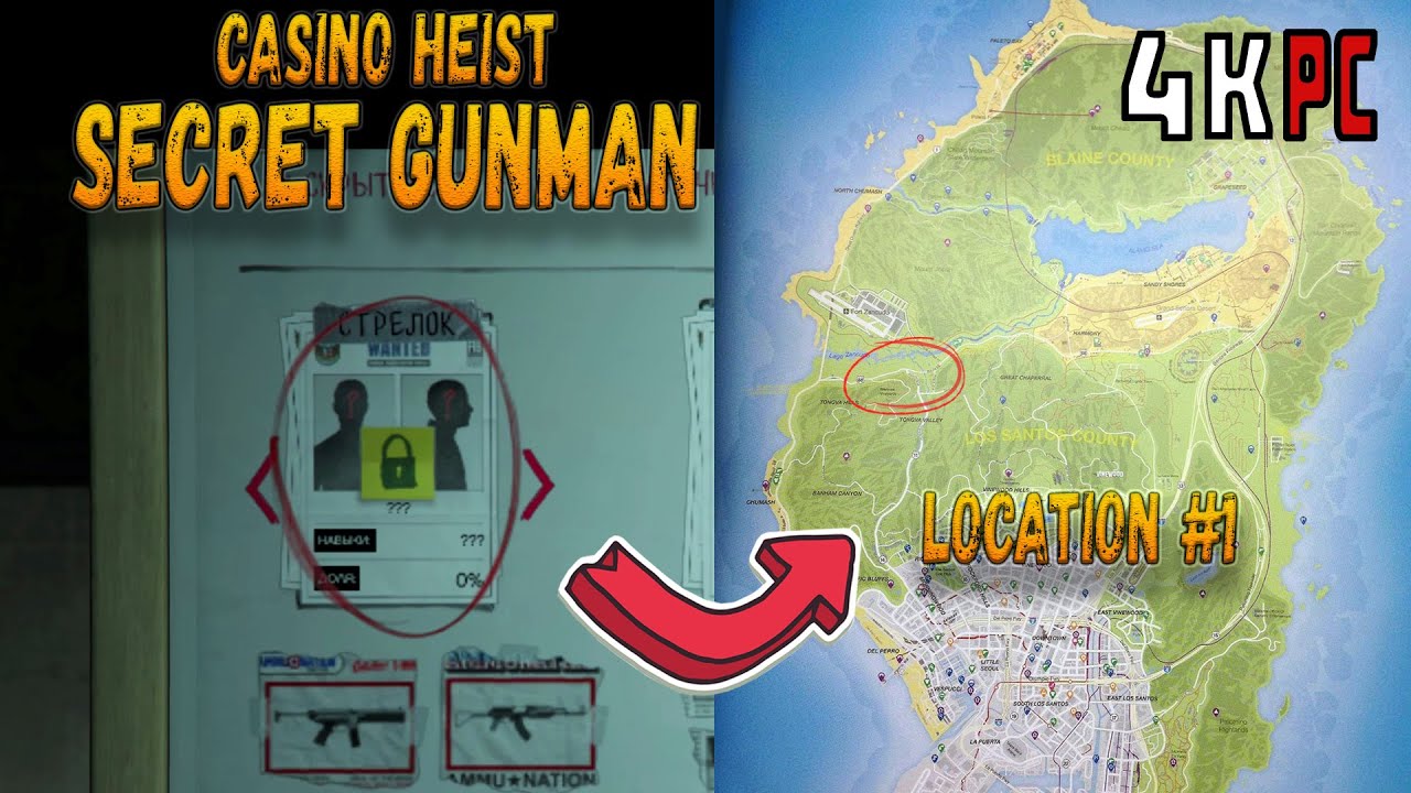 ► GTA Online – [New Zealand Casino Heist SECRET Gunman Location #1] – How to unlock Patrick "Packie" McReary