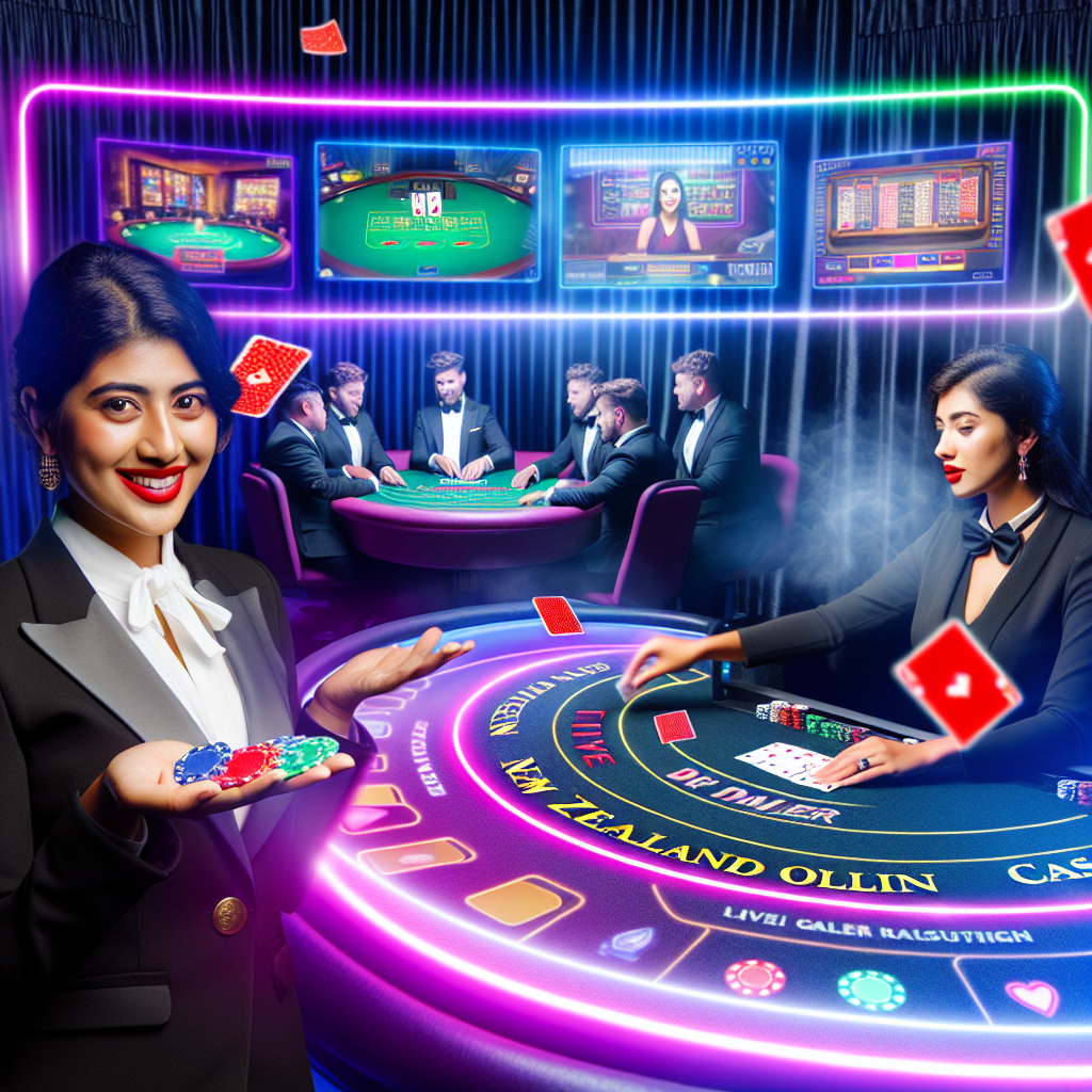 Experience the Excitement of Live Dealer Games at NZ Online Casinos